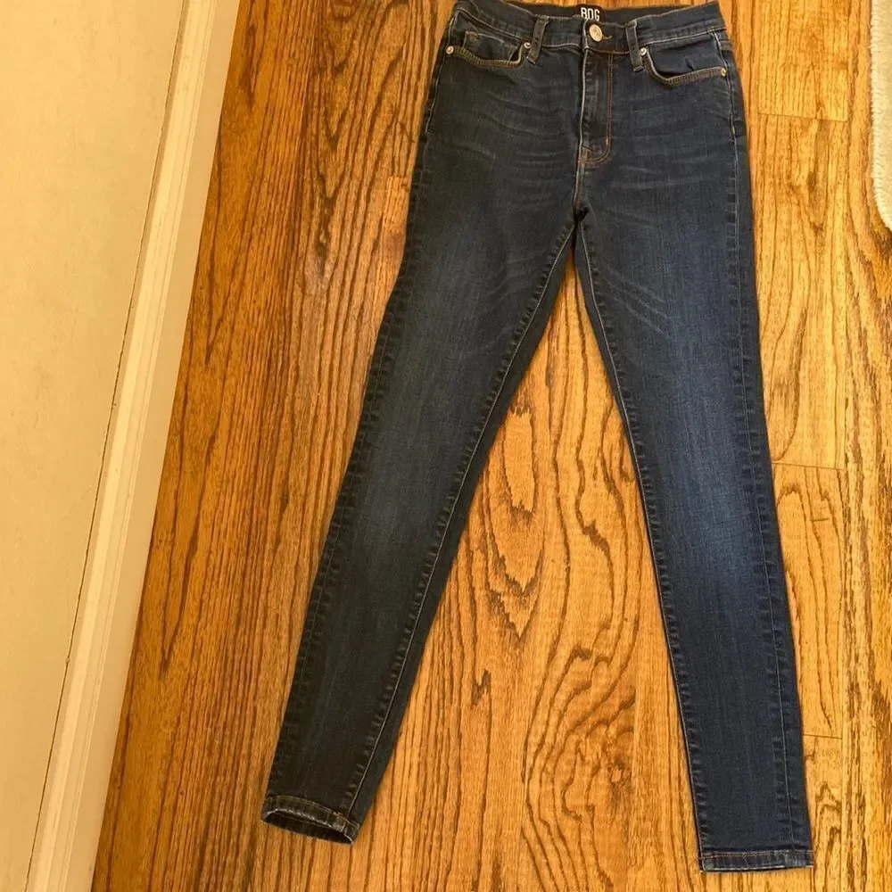 BDG Urban Outfitters High Rise Twig Stretch Ankle Jeans Size 26